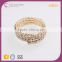 R63228I01 New Arrival different style shiny gold plated diamond 22k gold ring for women