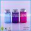 50ml Frosted Pyrex Colorful Glass Packaging Bottles For Essential Oil w/Airtight Aluminum Cap