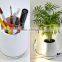 Novelty Flower Vase Shaped 2-Port Mini USB Fast Charger for Cell phone