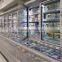 Freezer/refrigerated wall display case