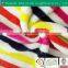 Changshu wholesale Winter pajamas Knitted stripe coral fleece fabric for garment