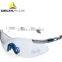 Thunder Clear Sport Style Adjustable and Tilting Nylon Arms Polycarbonate Glasses