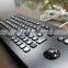 Black titanium industrial keyboard price with track ball