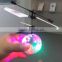 2016 Good quality mini rc flying ball with led light rc fly helicopter remote control easy to play