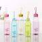 Narrow Mouth Portable Bpa Free Plastic Drinking Water Bottle YB-0139,YB-0140