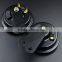 35W 12V 105dB 3A Motorcycle Electric Horn Air Horn - black+Red+Blue/horn speaker-4