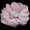 2"Wholesale cheap Chiffon flower for newborn headband, baby Flowers flat back 20 colors YDKM01