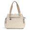 Women waxed polyester handbag, waterproof polyester tote bag with coating                        
                                                                Most Popular