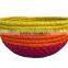 Beautiful Multicolor seagrass tray-basket