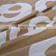 Microfiber Soft Light Colors Numbers Design Queen Fitted Sheet Only
