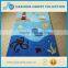 Blue animal style pertty elegant fashion kids play mat