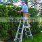 SEALEY AFPL3 ALUMINIUM TELESCOPIC LADDER 4-WAY EN 131 ADJUSTABLE HEIGHT