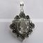 Marvelous !! Green Amethyst 925 Sterling Silver Pendant, Nice Silver Jewelry, Silver Jewelry