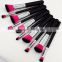 private label cosmetics 2016 New Arrival Customized 10pcs Kabuki Private Label Makeup Brush