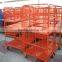 Logistics Storage Trolley with wire mesh/ hand trolley be customized