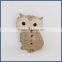 Home & Garden Decoration Beige Small Ceramic Craft Owl