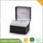 Customized watch packaging box with suede texture inside