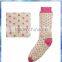 birds eye knitted slipper socks for winter
