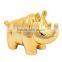 golden Finish animal shape Dolomite Money Bank