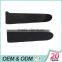 ECO black color cuff tab with injection hook and PU