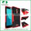 Heavy duty hybird hyun pattern TPU PC 2 in 1 case for Alcatel one touch flash 2