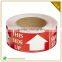 Top Quality Warning Triangle Labels With Heat Resistant Label