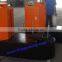 Airport luggage wrapping machine with stainless steel turntable