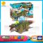 Big electric dinosaur toy with flash light cartoon dinosuar