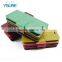 Various Color High Quality PU Leather Flip Wallet Phone Case For iPhone 7 with card slots