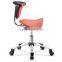 HY3007 Factory Sale Best Hospital dental furniture Adjustable Height dentist chair Dental saddle design assistant dental stool