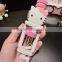 Wired Monopod cable take pole cartoon design Selfie stick, Extendable Holder Monopod Selfie Stick