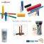 PP transparent PVC clear PE colorful plastic twist labelling printing plastic tube value pack for auger drill head Twist Pack DP