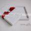 Custom Wholesale Wedding Invitation Box with red ribbon