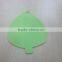Newest fashion heat resistant leaf shape silicone trivet