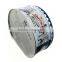 household cookies tin can,round tin can sets for cake candy,cylinder cookie tin can with CMYK printing