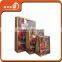 Different size printed chrismas paper packaging bag