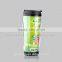Non-spill stainless steel travel mug with logo imprint 16oz paper insert coffee mug vacuum&thermos flask mug