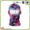Ear hat high quality sublimation flame balaclava one hole fleece mask