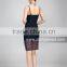 beaded evening dresses black dress bodycon dress women sex black party dress DFD646