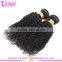 Qingdao factory supply grade 7a kinky curly european hair extensions 100% virgin european hair