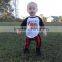 Christmas buffalo plaid toddler boy shirt
