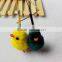 lovely fur key chain chicks bag charm