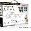 2015 hot h.264 p2p 4ch cctv dvr kit with 2 SATA , security camera system