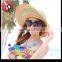 straw rainbow fedora hat beach wide brim floppy hat