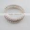 Spring style pearl bangle