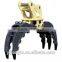 jt-02 stone grapple for 6 tons excavator made in china cheap and good quality