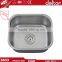 Satin Finish Kitchen Sink Single Sink with Drainer Board UPC Kitchen Sink for America Standard