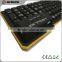 104 keys waterproof silicon rubber foldable computer keyboard with HUB---JK104H