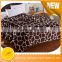 Milkcow pattern flannel fleece bedding set china suppliers