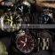 Shark Army Analog Sport Black Stainless Steel Military Quartz Men Watch